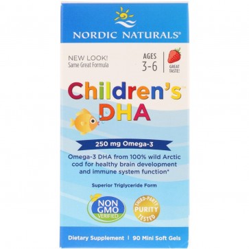 Children DHA 90s Nordic naturals