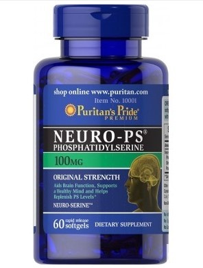 Neuro PS (phosphatidylserine) 100mg 60 softgels Puritans