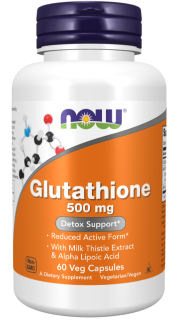 GLUTATHIONE 500mg 60 VCAPS Now foods