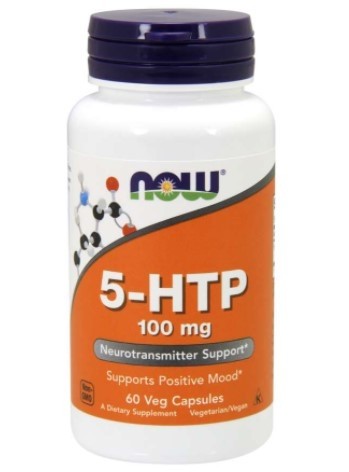 5 HTP 100mg 60 vcaps Now Foods