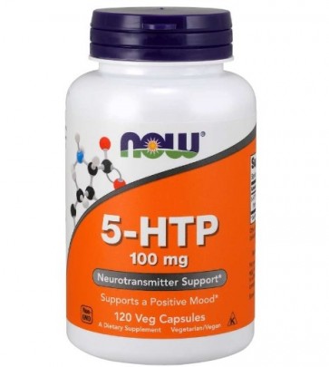 5 HTP 100mg 120 vcaps NOW Foods