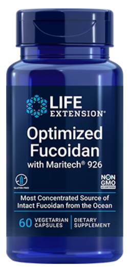 Optimized Fucoidan with Maritech  60 vegetarian capsules  Life Extension