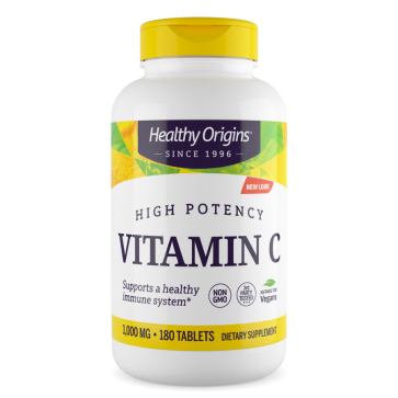 Vitamina C 1,000 180 Tablets HEALTHY Origins