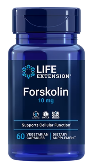 Forskolin 10 mg 60 vegetarian capsules Life Extension