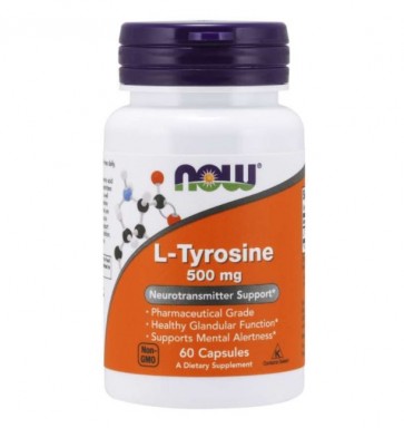 L Tyrosine 500mg 60s NOW Foods