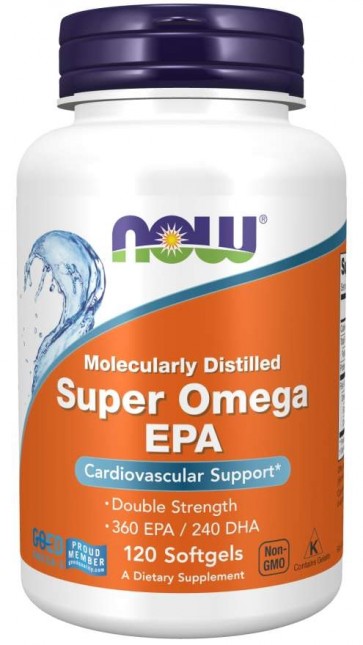 Super Omega EPA 1200mg 360/240  120 SGELS Now foods