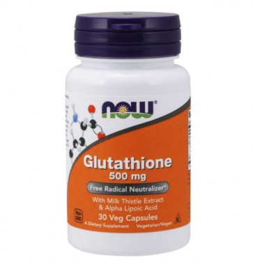 Glutathione 500mg NOW Foods