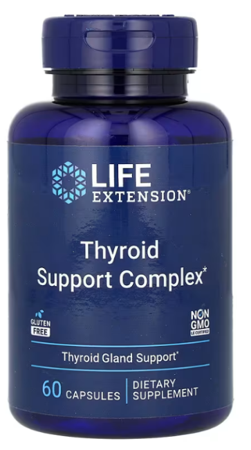 Thyroid Support Complex, 60 Capsules Life Extension