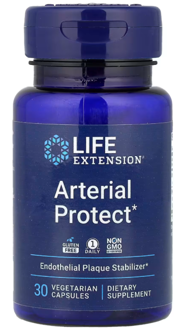 Arterial Protect, 30 Vegetarian Capsules Life Extension