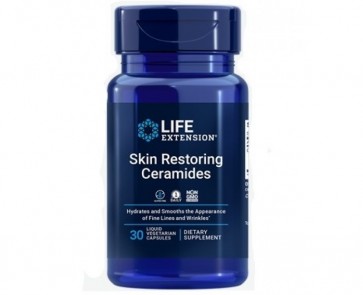 Skin Restoring Ceramides 30 liquid vegetarian capsules Life Extension