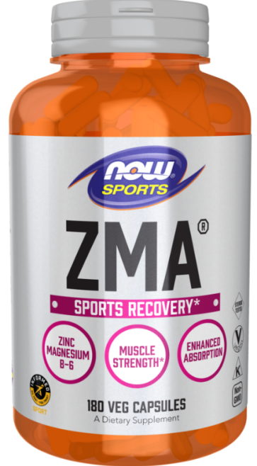 ZMA, Sports Recovery, 180 Veg Capsules Now foods