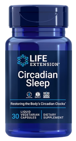 Circadian Sleep, 30 Liquid Vegetarian Capsules Life Extension