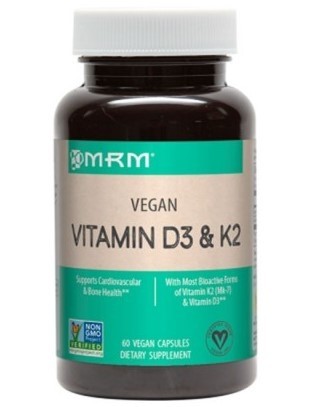 Vitamina D3 + k2 60 veg caps MRM