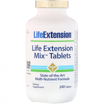 Mix Tablets  Life 240 tabs LIFE Extension