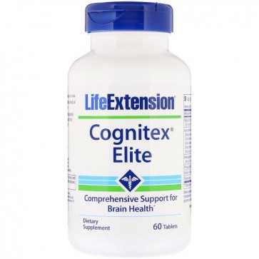 Cognitex ELITE. 60 tablets LIFE Extension