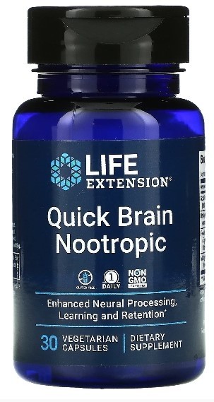 Quick Brain Nootropic 30s Life Extension
