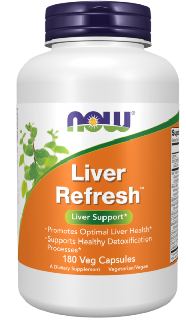 Liver Refresh, 180 Veg Capsules Now foods