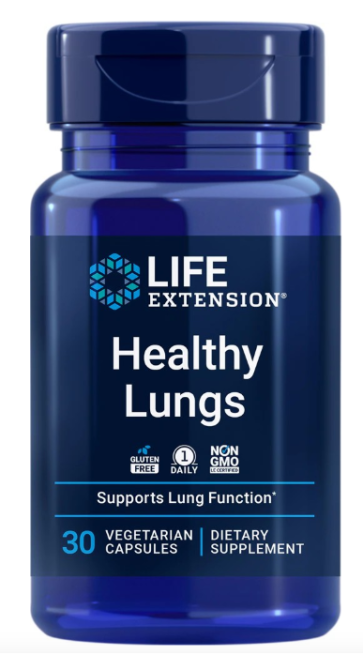 Healthy Lungs, 30 Vegetarian Capsules Life Extension