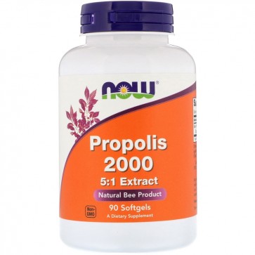 Propolis 2000 5:1 Extract 90 Softgels  NOW Foods