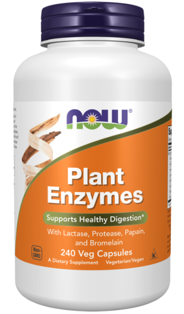 Plant Enzymes, 240 Veg Capsules Now foods