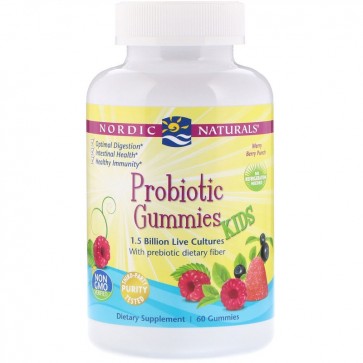 Probiotic Gummies Kids 60c Nordic naturals