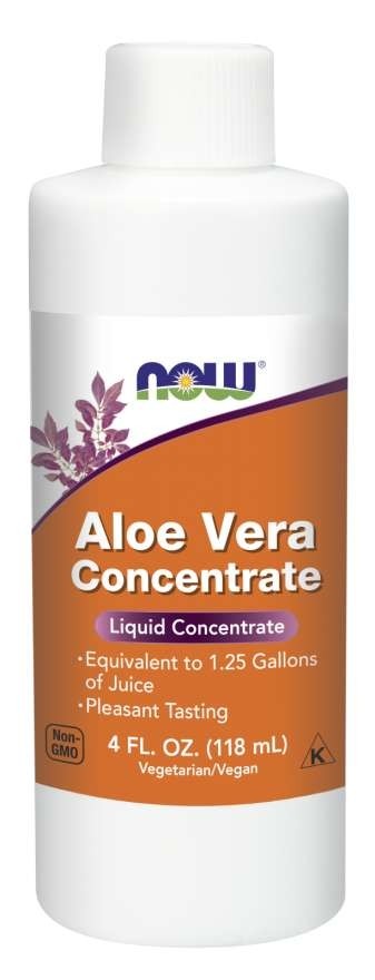 Aloe Vera Concentrate 4oz 118ml Now foods