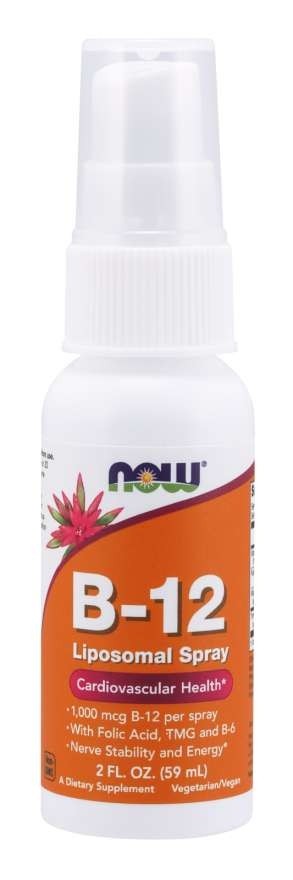 Vitamin B-12 Liposomal Spray Now foods