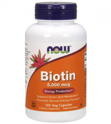 Biotin 5.000 120s NOW Foods