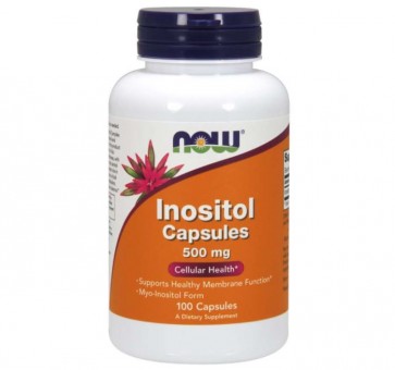 Inositol 500mg 100 caps NOW Foods