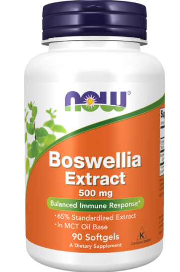 Boswellia Extract, 500 mg, 90 Softgels Now foods