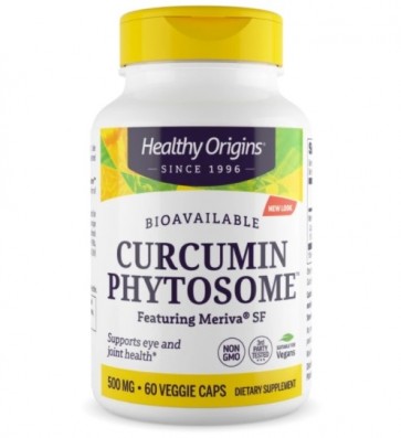 Curcumin Phytosome 500mg 60 veg caps Healthy Origins