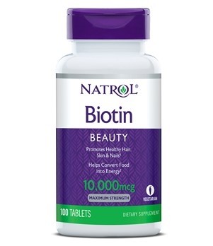Biotin 10.000mcg Tab 100 Natrol