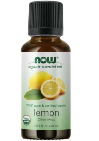ORGANIC LEMON OIL 1oz NOW Foods