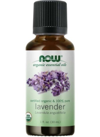 ORGANIC LAVENDER OIL 1oz NOW Foods