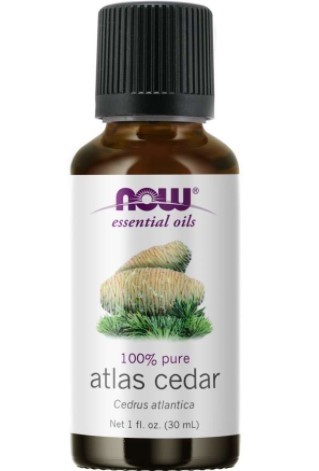 ATLAS CEDAR OIL  PURE  1 OZ NOW Foods