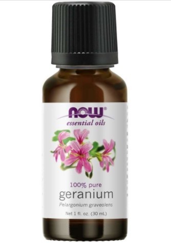 GERANIUM OIL  1 OZ NOW Foods