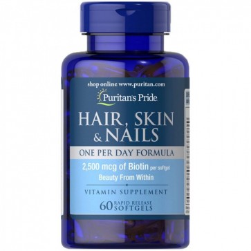 Hair. Skin & Nails Type I and III Collagen 60s PURITAN