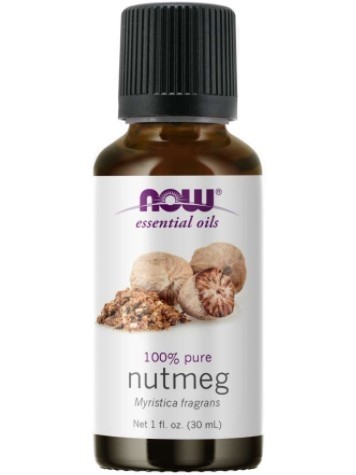 NUTMEG OIL PURE  1oz  NOW Foods