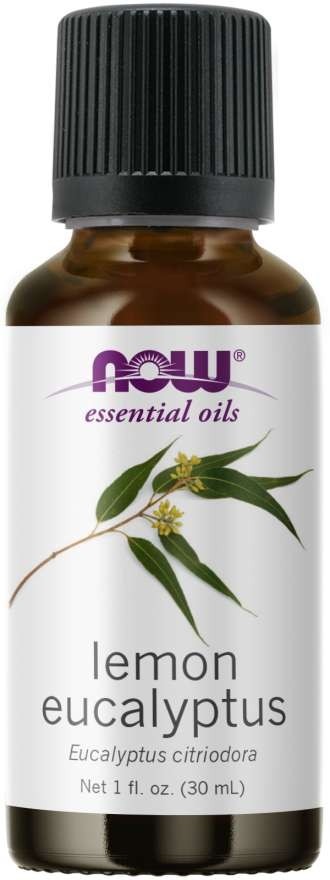 LEMON EUCALYPTUS (CITRIDORA) OIL  1 OZ NOW Foods