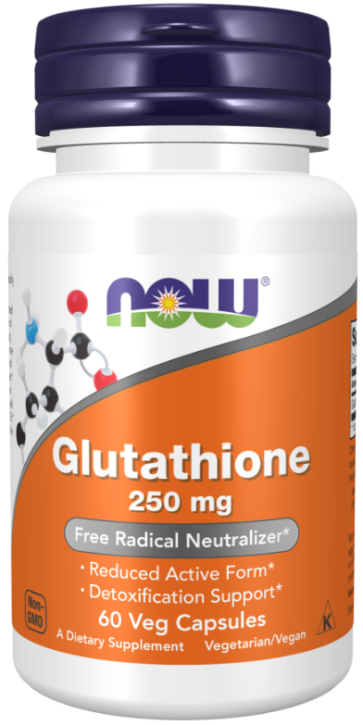 Glutathione, 250 mg, 60 Veg Capsules Now foods
