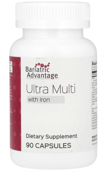 Bariatric Advantage, Ultra Multi with Iron, 90 Capsules