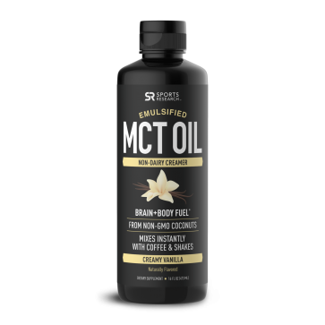 Emulsified MCT OIL Vanilla Sports Research