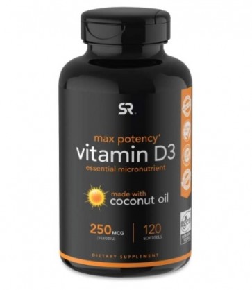 Vitamina D3 10,000 120s Sports Research