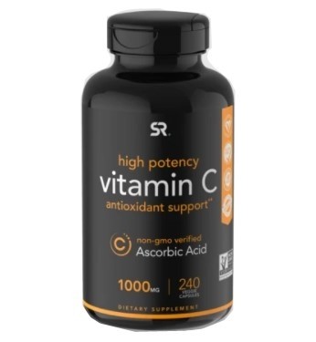 Vitamina C 1,000mg 240 Vcaps SPORTS Research