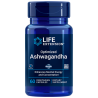 Ashwagandha Extract 60 vcaps LIFE Extension