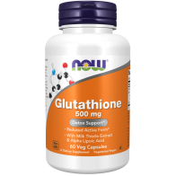 GLUTATHIONE 500mg 60 VCAPS Now foods