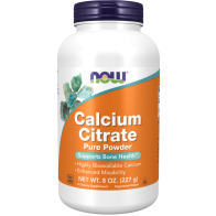 Calcium Citrate, Pure Powder, 8 oz (227 g) Now foods