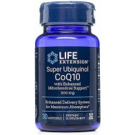 Super Ubiquinol CoQ10 with Enhanced Mitochondrial Support 200 mg, 30 softgels Life Extension
