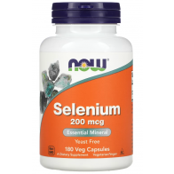 Selenium, 200 mcg, 180 Veg Capsules Now foods
