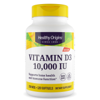 Vitamina D3 10.000 120s HEALTHY Origins